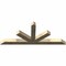 Ekena Millwork Saratoga Rough Sawn Timber Gable Bracket, Douglas Fir, 96"W x 40"H x 6"D x 6"F, 10/12 Pitch GBW096X40X0606SAR00RDF - alternate 2